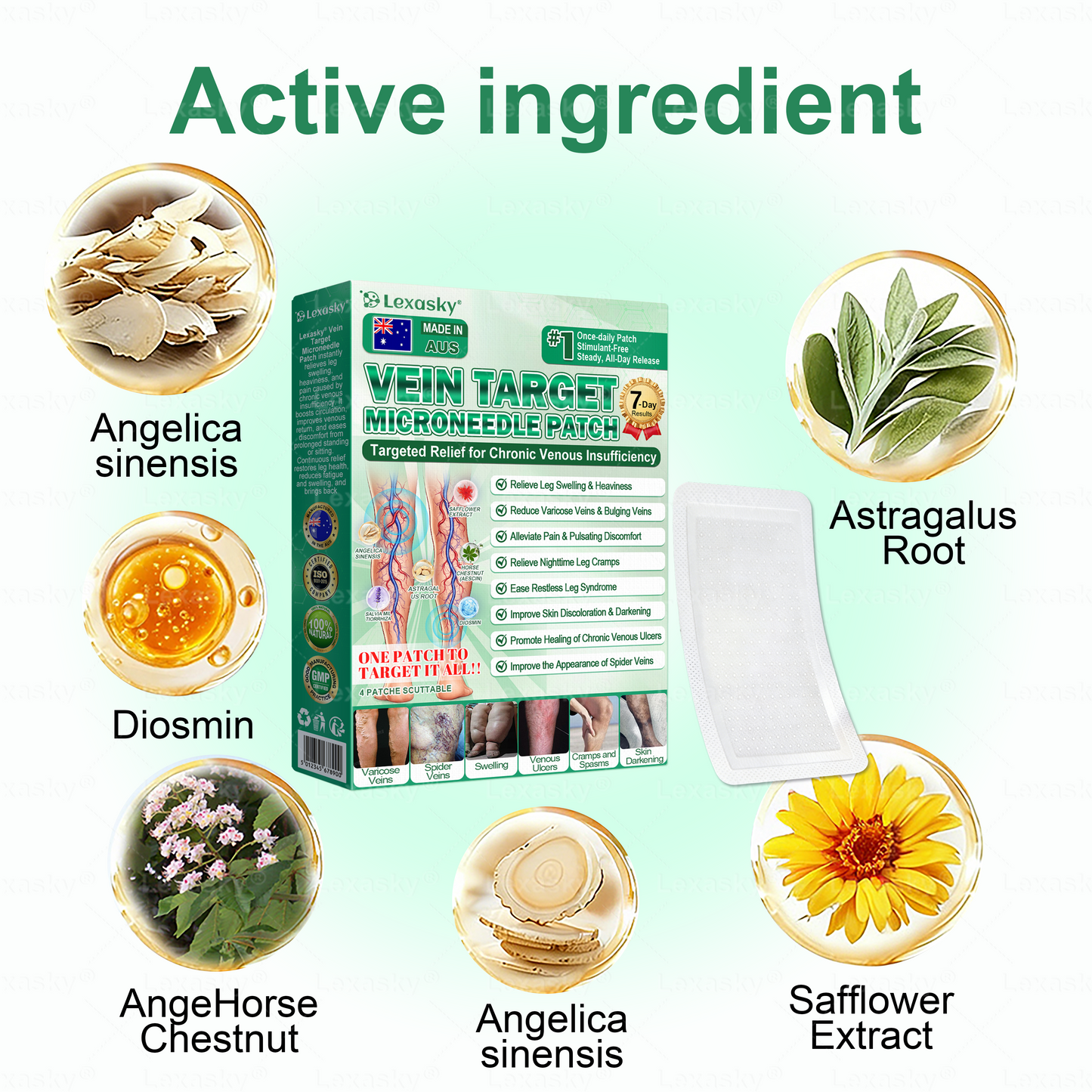 👨‍⚕️✅✅𝐋𝐞𝐱𝐚𝐬𝐤𝐲® 𝐕𝐞𝐢𝐧 𝐓𝐚𝐫𝐠𝐞𝐭 𝐌𝐢𝐜𝐫𝐨𝐧𝐞𝐞𝐝𝐥𝐞 𝐏𝐚𝐭𝐜𝐡 ⚡Instant Relief, Long-Term Results big sale
