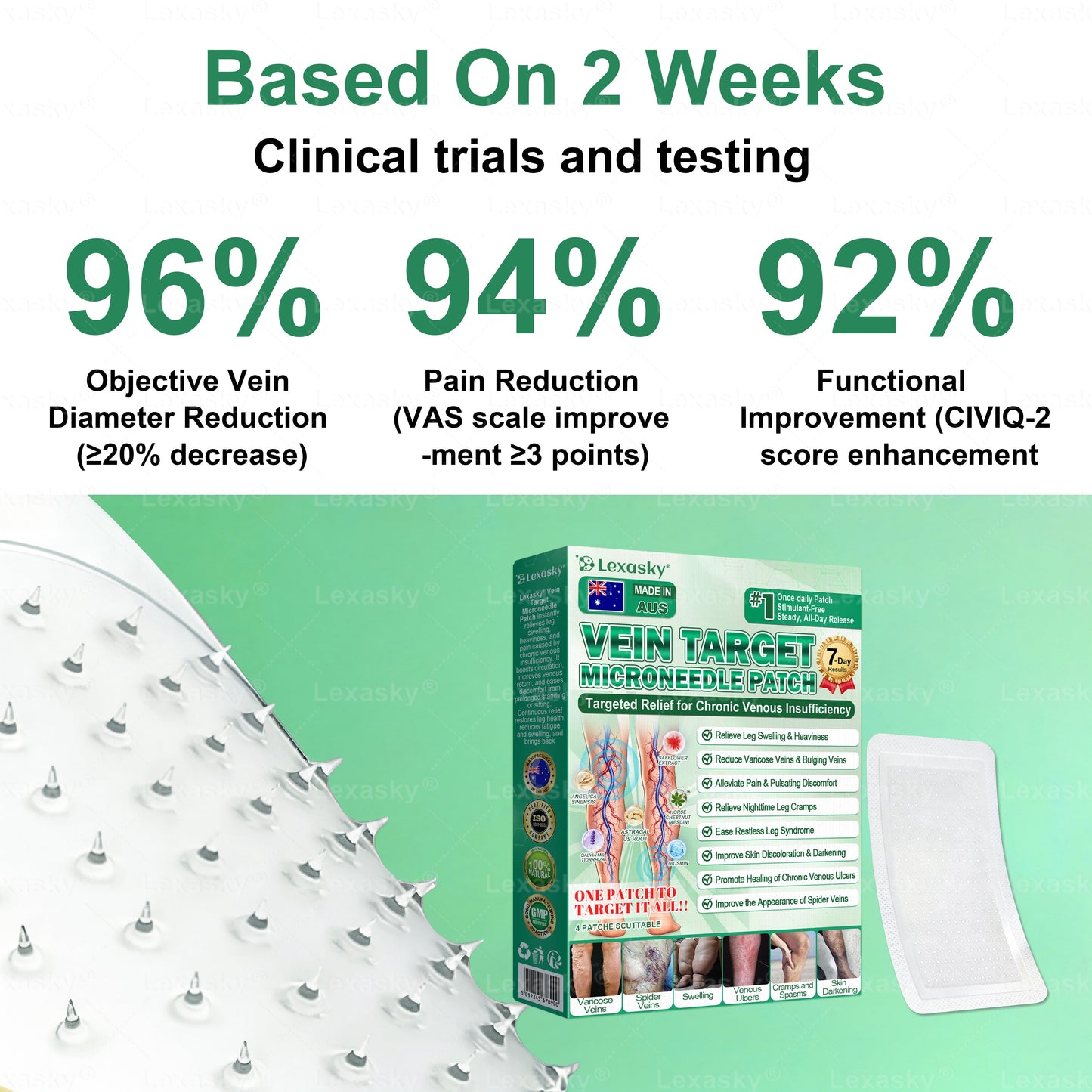 👨‍⚕️✅✅𝐋𝐞𝐱𝐚𝐬𝐤𝐲® 𝐕𝐞𝐢𝐧 𝐓𝐚𝐫𝐠𝐞𝐭 𝐌𝐢𝐜𝐫𝐨𝐧𝐞𝐞𝐝𝐥𝐞 𝐏𝐚𝐭𝐜𝐡 ⚡Instant Relief, Long-Term Results big sale